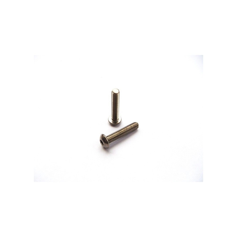 Hiro Seiko Titanium Hex Socket Button Head Screw M4x20 HS-48057