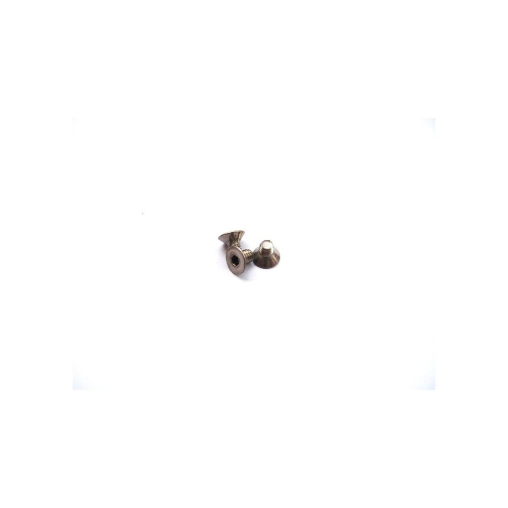 Hiro Seiko Titanium Hex Socket Flat Head Screw M4x6 HS-48060 Hiro Seiko Titanium Hex Socket Flat Head Screw M4x6 HS-48060