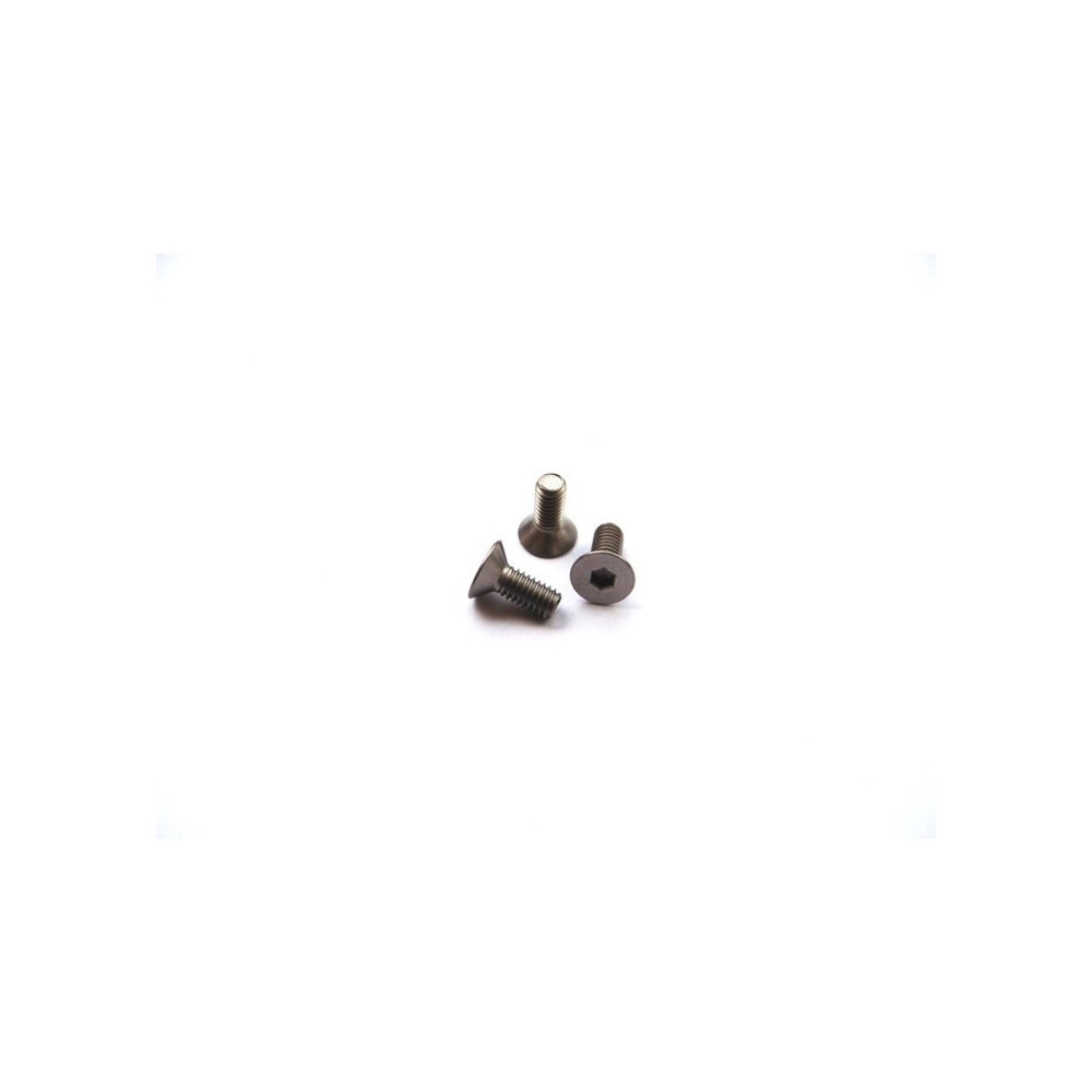 Hiro Seiko Titanium Hex Socket Flat Head Screw M4x10 HS-48062 Hiro Seiko Titanium Hex Socket Flat Head Screw M4x10 HS-48062