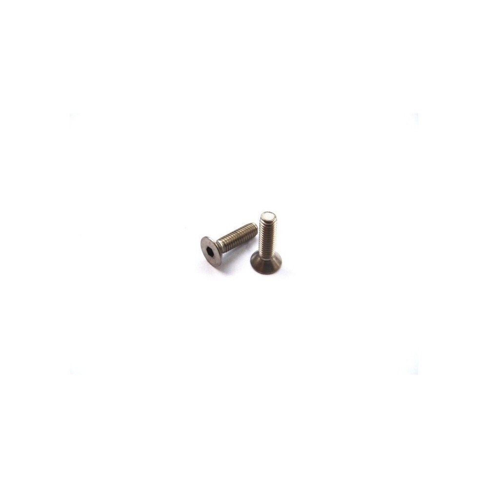Hiro Seiko Titanium Hex Socket Flat Head Screw M4x15 HS-48064 Hiro Seiko Titanium Hex Socket Flat Head Screw M4x15 HS-48064