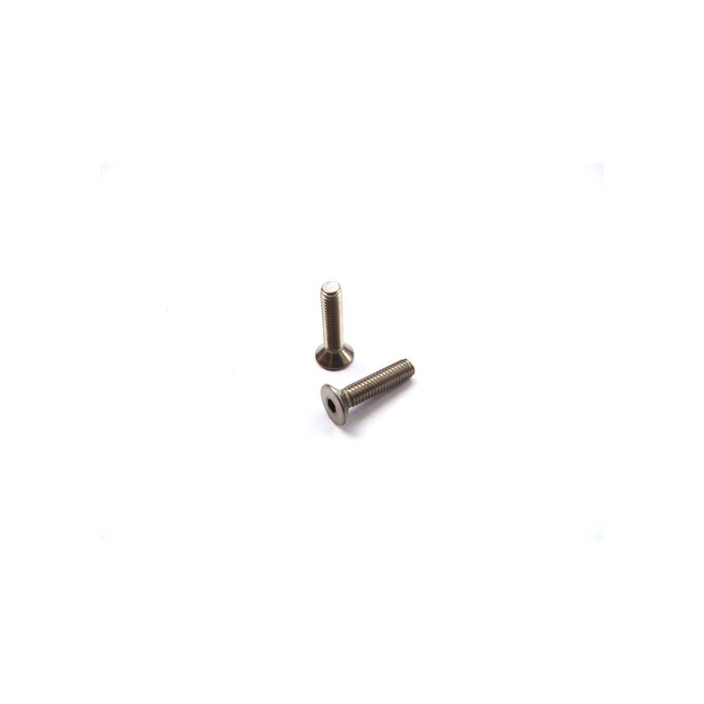 Hiro Seiko Titanium Hex Socket Flat Head Screw M4x18 HS-48066