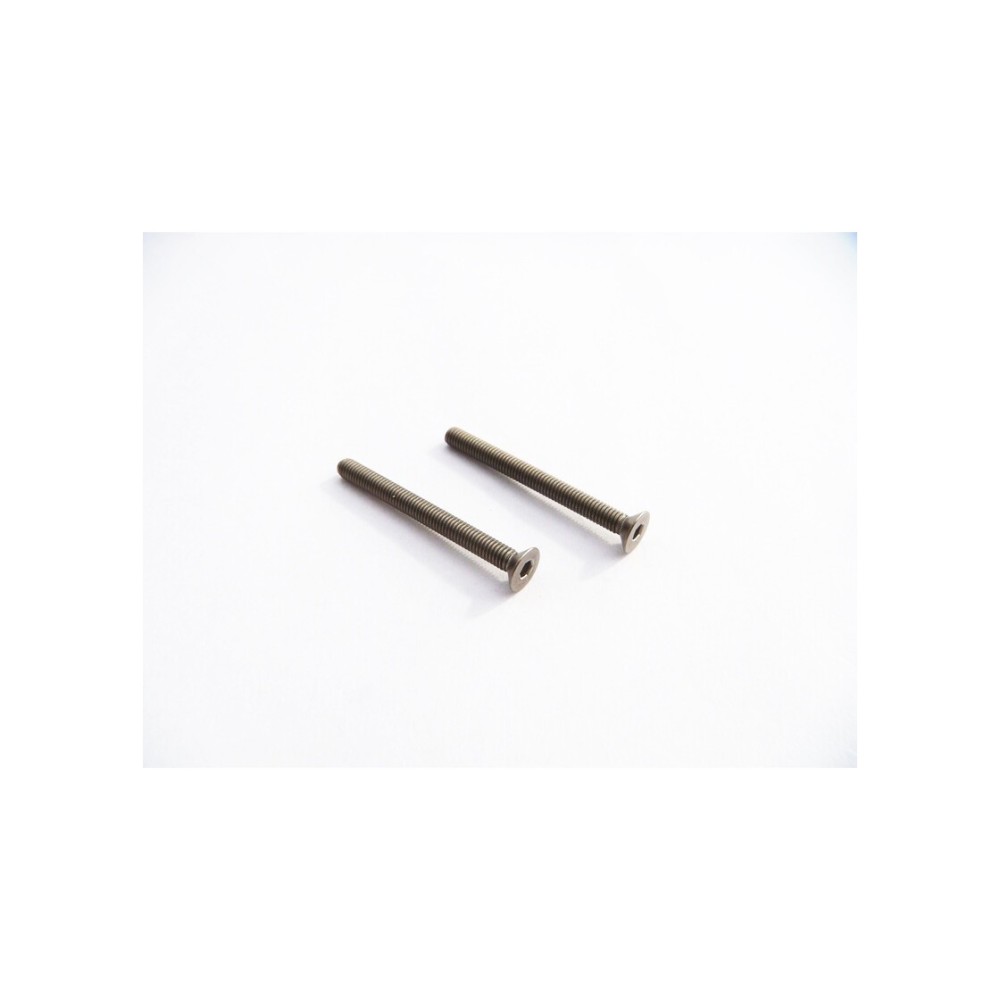 Hiro Seiko Titanium Hex Socket Flat Head Screw M3x32 (2) HS-48112 Hiro Seiko Titanium Hex Socket Flat Head Screw M3x32 (2) HS-48112