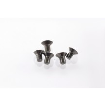 Hiro Seiko Alloy Hex Socket Flat Head Screw M3x5 [S-Black] HS-48148