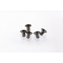 Hiro Seiko Alloy Hex Socket Flat Head Screw M3x5 [S-Black] HS-48148