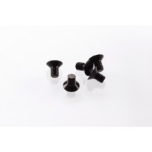 Hiro Seiko Alloy Hex Socket Flat Head Screw M3x5 [Black] HS-48149