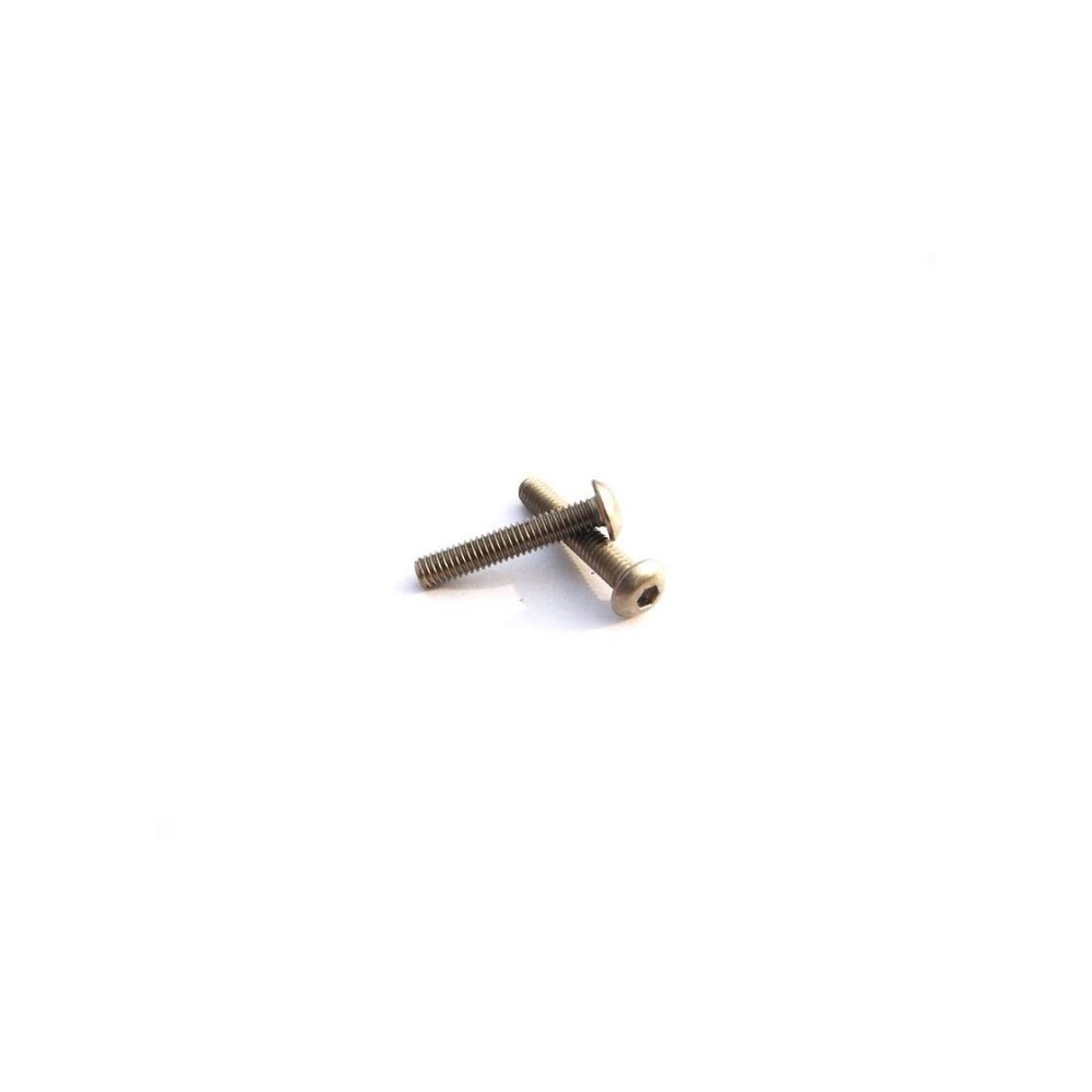 Hiro Seiko Titanium Hex Socket Button Head Screw M4x22 (2pc) HS-48163