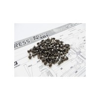 Hiro Seiko XQ1 Titanium Hex Socket Screw Set (106pcs) HS-48186