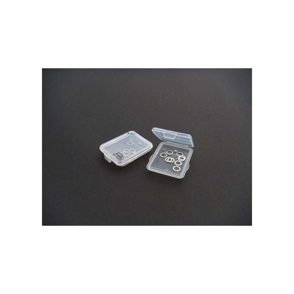 Hiro Seiko 4mm Shim Set (2 Types / 10pcs. Each) HS-48204 Hiro Seiko 4mm Shim Set (2 Types / 10pcs. Each) HS-48204