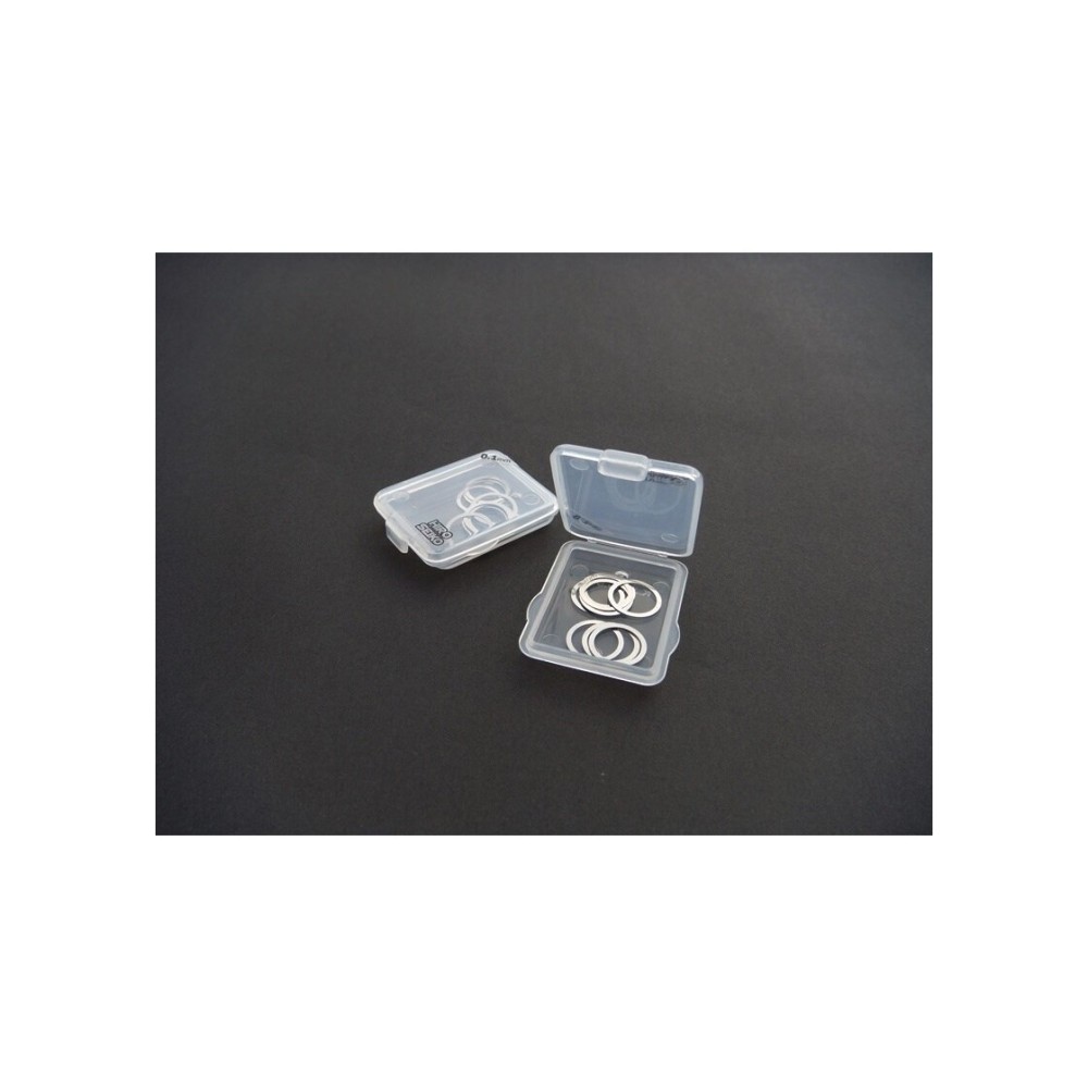 Hiro Seiko 10mm Shim Set (2 Types / 10pcs. Each) HS-48207 Hiro Seiko 10mm Shim Set (2 Types / 10pcs. Each) HS-48207