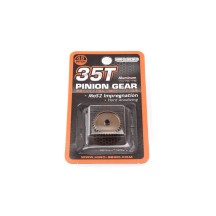 Hiro Seiko Hard Coated Alum. Pinion Gear (MoS2) DP48-35T HS-48251