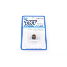 Hiro Seiko Hard Coated Alum. Pinion Gear (MoS2) DP64-18T HS-48262