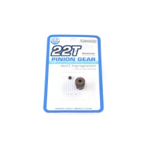 Hiro Seiko Hard Coated Alum. Pinion Gear (MoS2) DP64-22T HS-48266