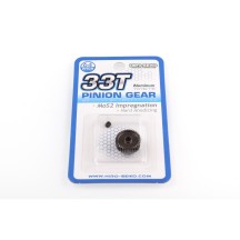 Hiro Seiko Hard Coated Alum. Pinion Gear (MoS2) DP64-33T HS-48277