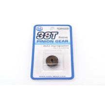 Hiro Seiko Hard Coated Alum. Pinion Gear (MoS2) DP64-38T HS-48282