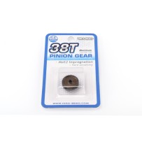 Hiro Seiko Hard Coated Alum. Pinion Gear (MoS2) DP64-38T HS-48282