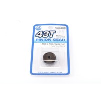 Hiro Seiko Hard Coated Alum. Pinion Gear (MoS2) DP64-43T HS-48287