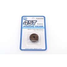 Hiro Seiko Hard Coated Alum. Pinion Gear (MoS2) DP64-45T HS-48289