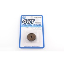 Hiro Seiko Hard Coated Alum. Pinion Gear (MoS2) DP64-46T HS-48290