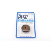 Hiro Seiko Hard Coated Alum. Pinion Gear (MoS2) DP64-58T HS-48302