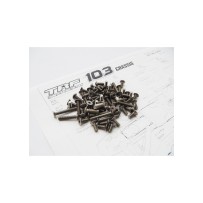 Hiro Seiko TRF103 Titanium Hex Socket Screw Set HS-48329
