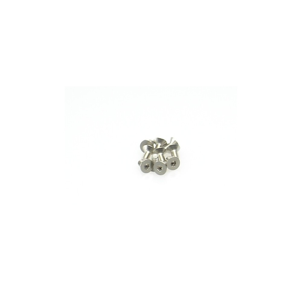 Hiro Seiko Hex Socket Flat Head Screw M3x6 ( 10 pcs) HS-69027 Hiro Seiko Hex Socket Flat Head Screw M3x6 ( 10 pcs) HS-69027