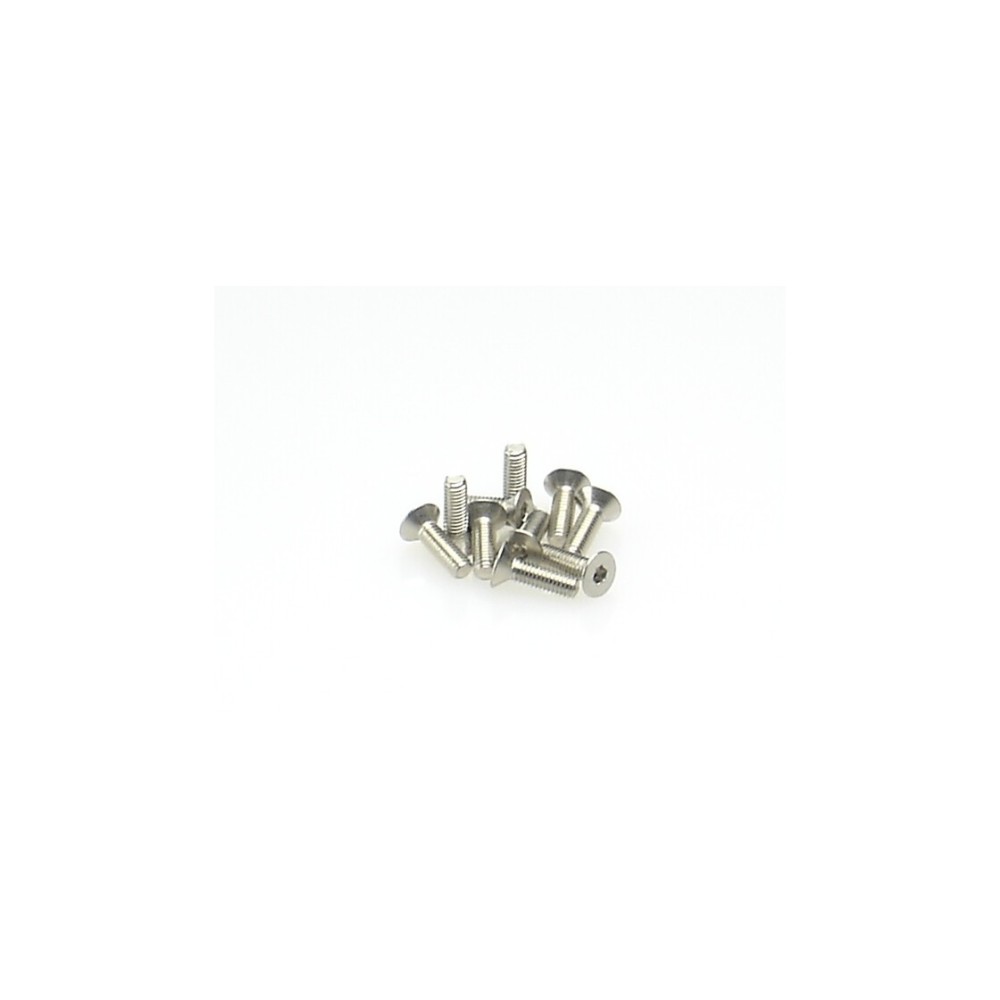 Hiro Seiko Hex Socket Flat Head Screw M3x10 ( 10 pcs) HS-69029