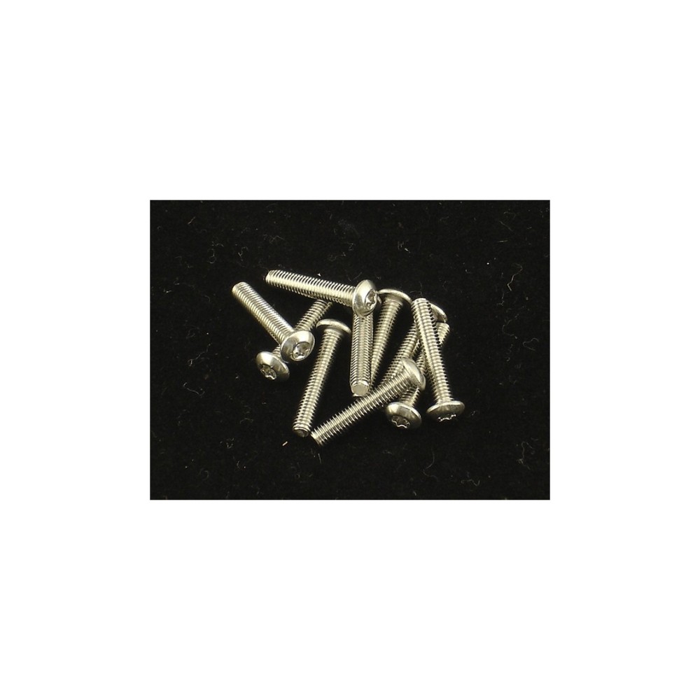 Hiro Seiko Star (T8) Socket Button Head Screw M3x10 ( 8 pcs) HS-69134 Hiro Seiko Star (T8) Socket Button Head Screw M3x10 ( 8 pcs) HS-69134