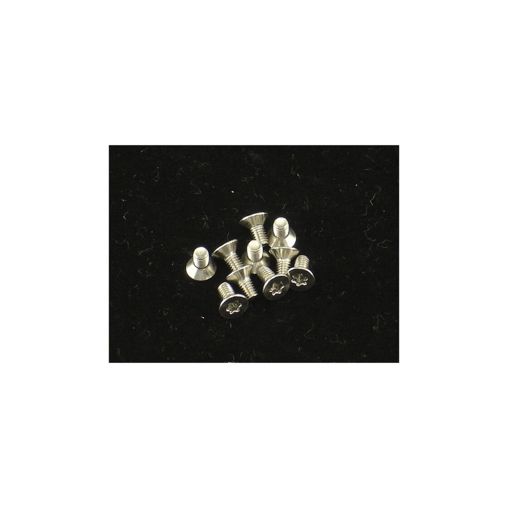 Hiro Seiko Star (T10) Socket Flat Head Screw M3x6 ( 8 pcs) HS-69139 Hiro Seiko Star (T10) Socket Flat Head Screw M3x6 ( 8 pcs) HS-69139