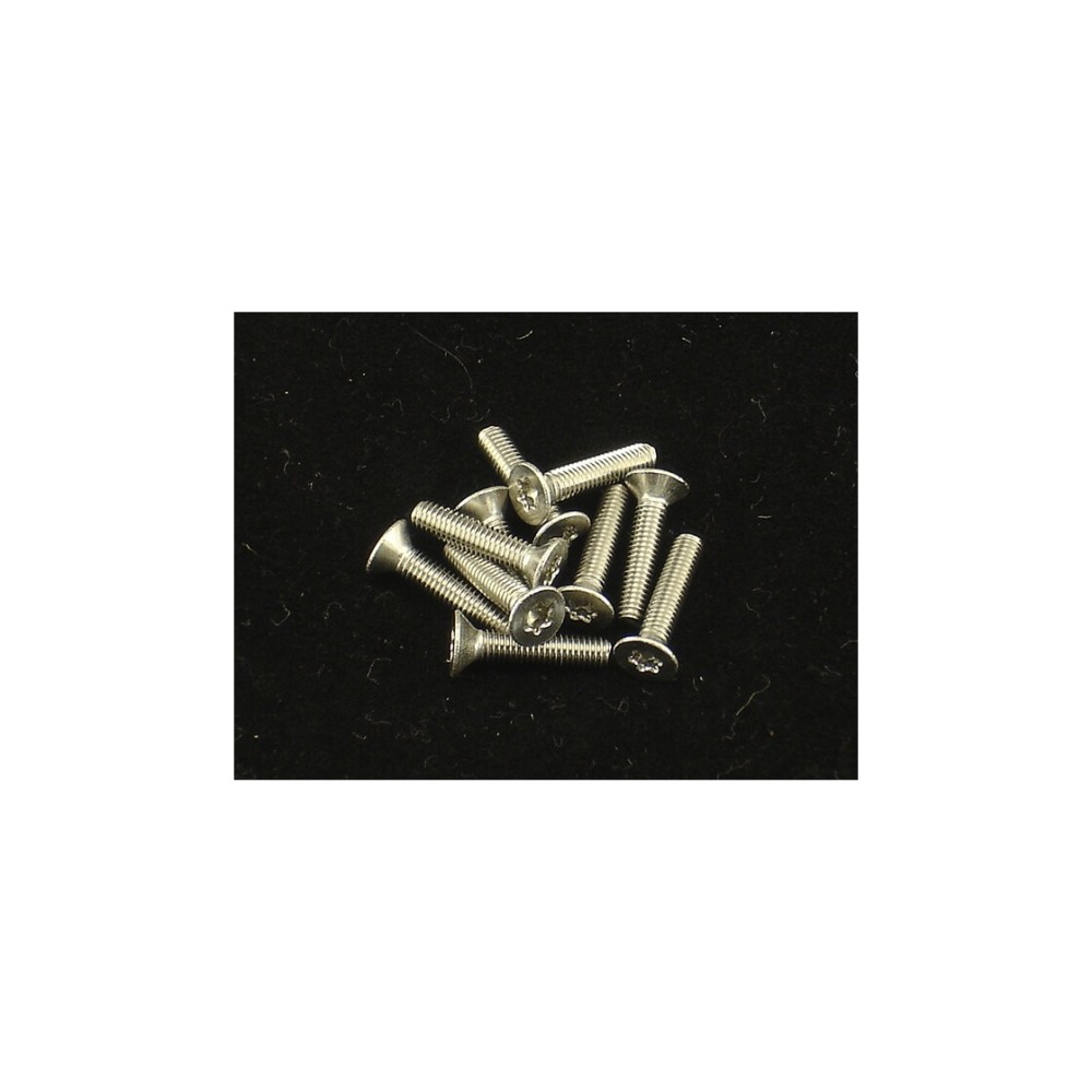 Hiro Seiko Star (T10) Socket Flat Head Screw M3x14 ( 8 pcs) HS-69143 Hiro Seiko Star (T10) Socket Flat Head Screw M3x14 ( 8 pcs) HS-69143