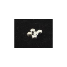Hiro Seiko 2mm Alloy Nylon Nut [Silver] ( 5 pcs) HS-69212
