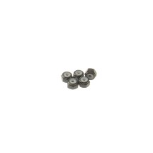 Hiro Seiko 2mm Alloy Nylon Nut [Black] ( 5 pcs) HS-69217