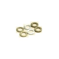 Hiro Seiko 3mm Alloy Spacer Set (0.5t/0.75t/1.0t) [Ti] ( 6 pcs (2 pcs each)) HS-69448