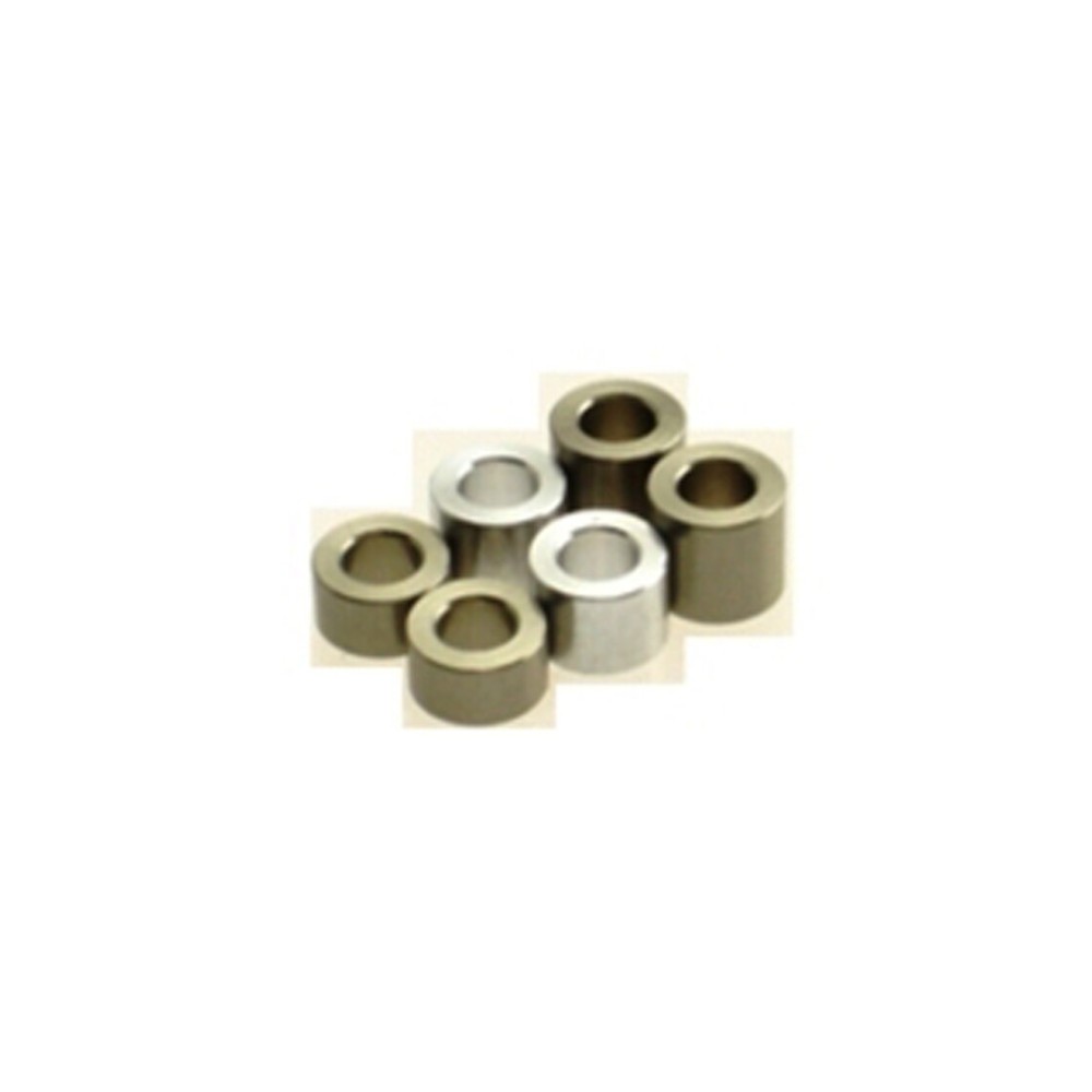 Hiro Seiko 3mm Alloy Spacer Set (3.0t/4.0t/5.0t) [Ti] ( 6 pcs (2 pcs each)) HS-69462