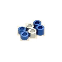 Hiro Seiko 3mm Alloy Spacer Set (3.0t/4.0t/5.0t) [Y-Blue] ( 6 pcs (2 pcs each)) HS-69464