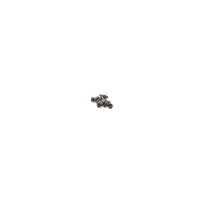 Hiro Seiko Hex Socket Button Head Screw M3x6 [S-Black] ( 6 pcs) HS-69492