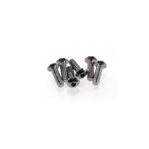 Hiro Seiko Hex Socket Button Head Screw M3x10 [S-Black] ( 6 pcs) HS-69494