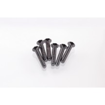Hiro Seiko Hex Socket Button Head Screw M3x16 [S-Black] ( 6 pcs) HS-69497