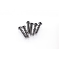 Hiro Seiko Hex Socket Button Head Screw M3x18 [S-Black] ( 6 pcs) HS-69498