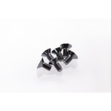 Hiro Seiko Hex Socket Flat Head Screw M3x6 [S-Black] ( 6 pcs) HS-69524
