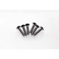 Hiro Seiko Hex Socket Flat Head Screw M3x14 [S-Black] ( 6 pcs) HS-69528
