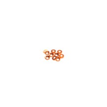 Hiro Seiko 3mm Alloy Countersunk Washer [Orange] ( 10 pcs) HS-69562