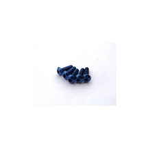 Hiro Seiko Alloy Hex Socket Button Head Screw M3x10 [Y-Blue] ( 5 pcs) HS-69625