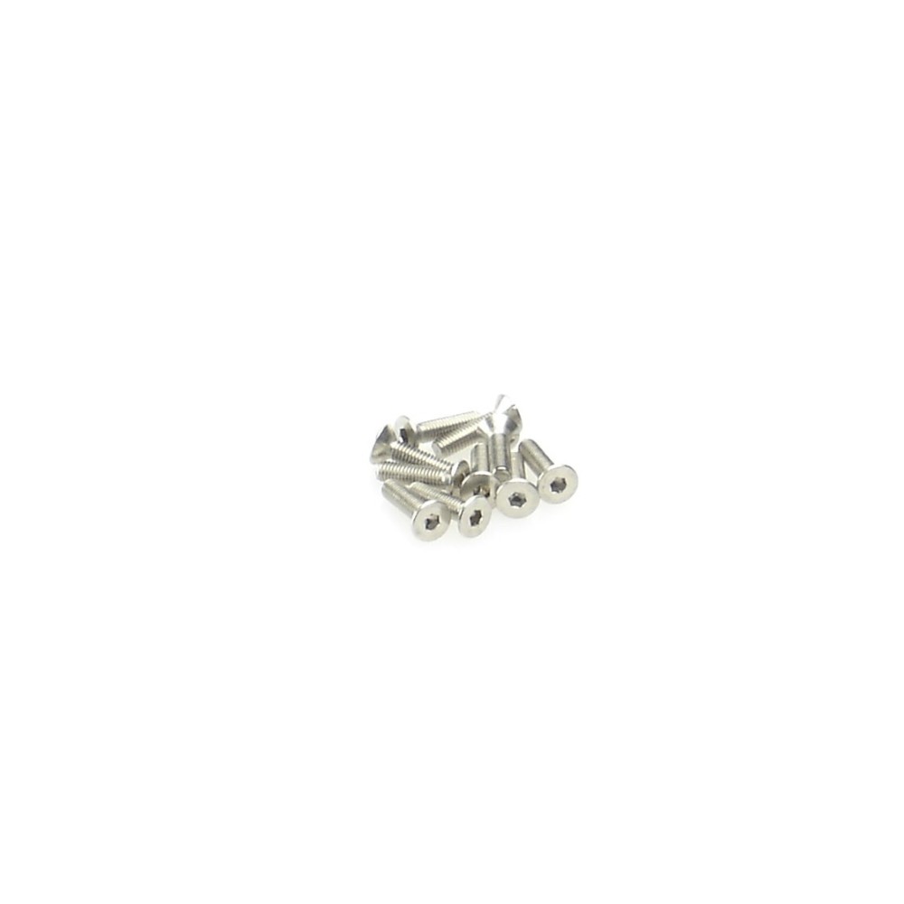 Hiro Seiko Hex Socket Flat Head Screw M3x18 ( 10 pcs) HS-69664 Hiro Seiko Hex Socket Flat Head Screw M3x18 ( 10 pcs) HS-69664