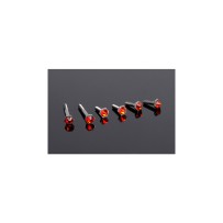 Hiro Seiko Crystal Screw (EX-1 KIY) [Red] (SWAROVSKI Crystal) HS-69667