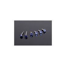 Hiro Seiko Crystal Screw (EX-1 KIY) [Y-Blue] (SWAROVSKI Crystal) HS-69671