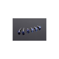 Hiro Seiko Crystal Screw (EX-1 KIY) [Y-Blue] (SWAROVSKI Crystal) HS-69671
