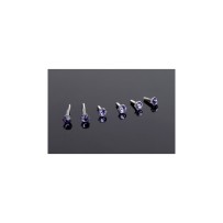 Hiro Seiko Crystal Screw (EX-1 KIY) [Purple] (SWAROVSKI Crystal) HS-69672