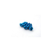 Hiro Seiko Alloy Hex Socket Button Head Screw M3x5 [T-Blue] ( 5 pcs) HS-69723
