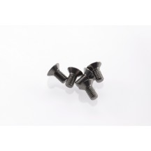 Hiro Seiko Alloy Hex Socket Flat Head Screw M3x6 [S-Black] ( 5 pcs) HS-69738