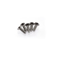 Hiro Seiko Alloy Hex Socket Flat Head Screw M3x10 [S-Black] ( 5 pcs) HS-69740